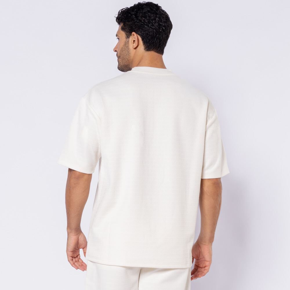Camiseta Masculina Oversized Texturizada Thing