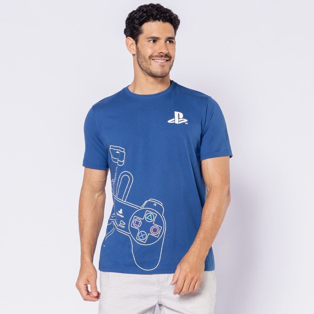 Camiseta Playstation Masculina Sony