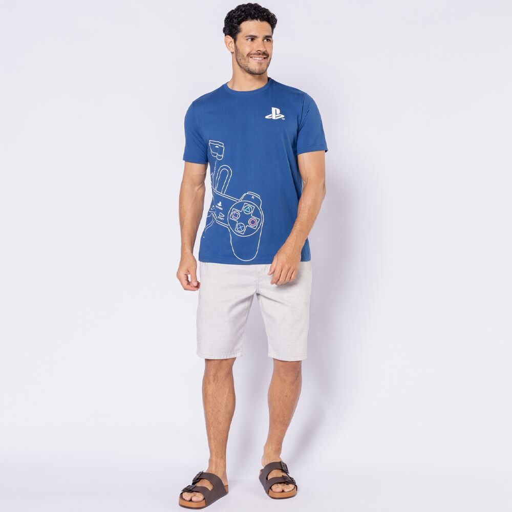 Camiseta Playstation Masculina Sony