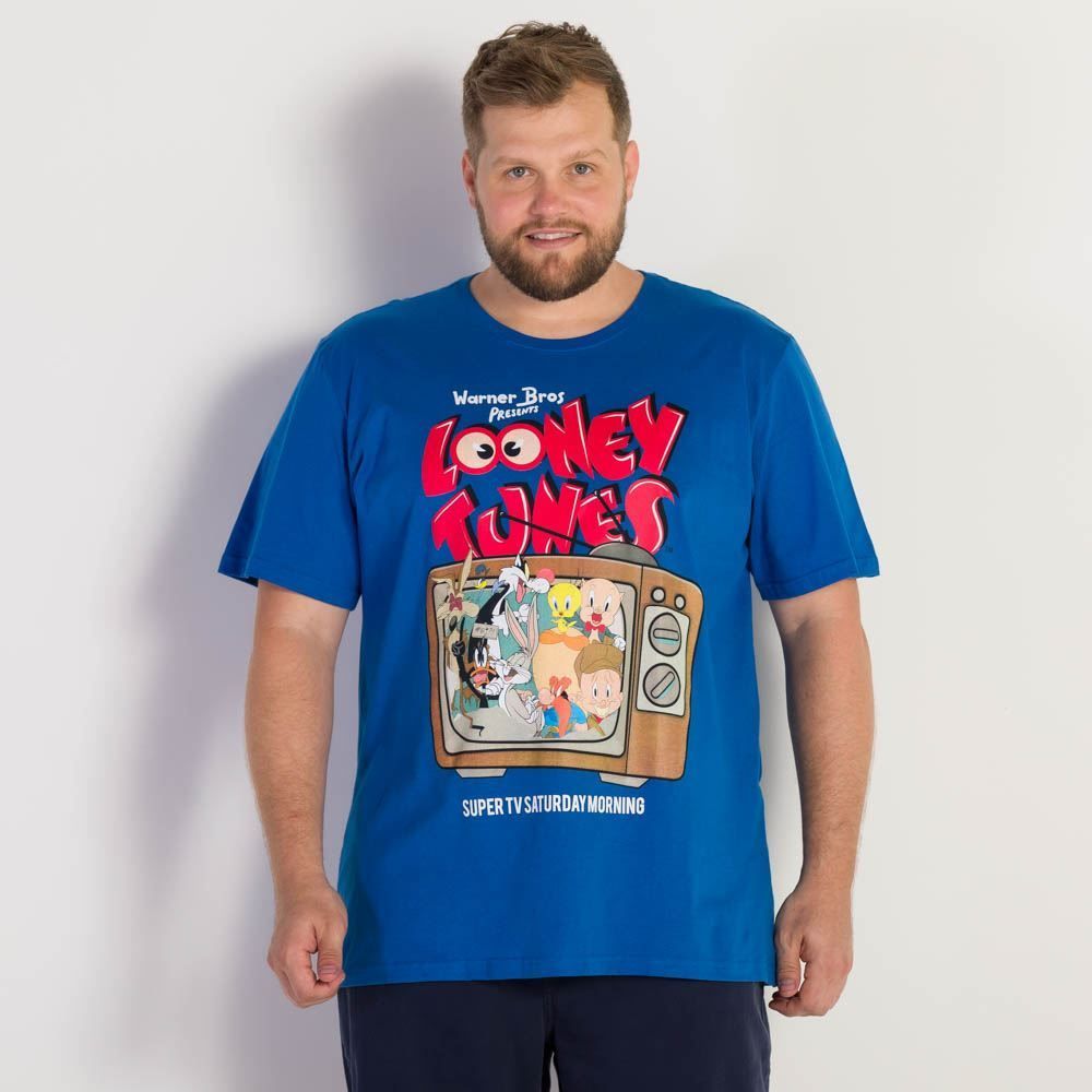 Camiseta Masculino Looney Tunes Super TV BandUP