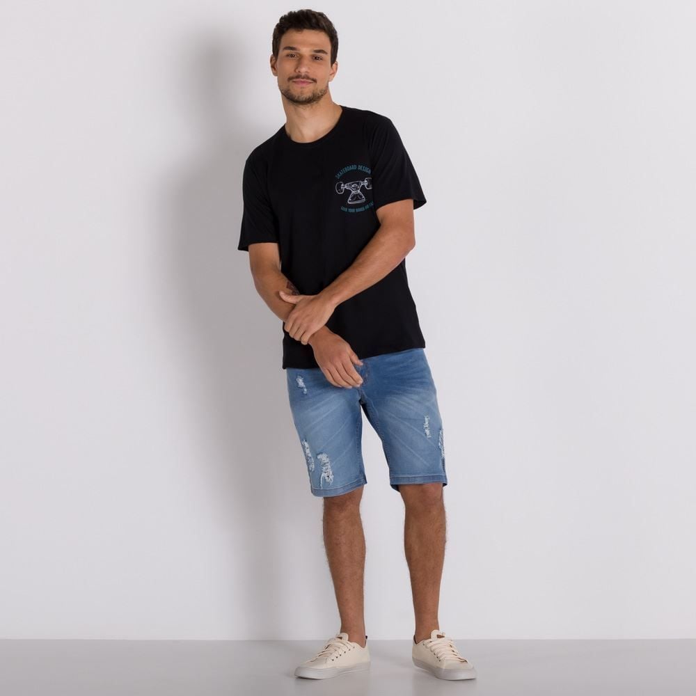 Camiseta Skateboard Design Marc Alain