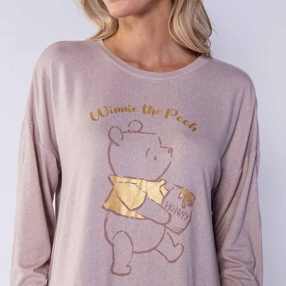 Camisola Manga Longa Em Malha Tricot Disney