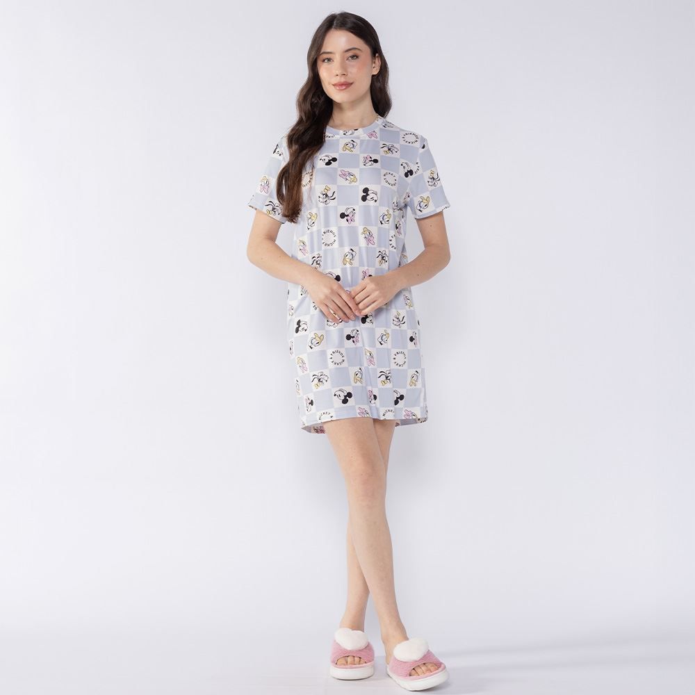 Camisola Mickey Feminina Manga Curta Disney