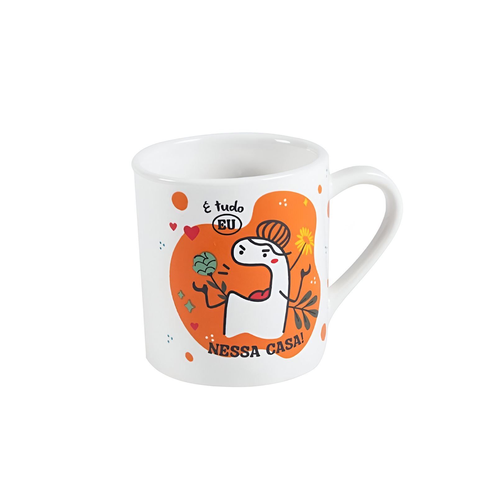 Caneca Bento É Tudo Eu Nessa Casa Lv Porcelanas - E TUDO EU NESSA CASA