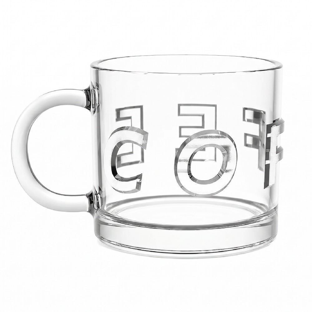 Caneca Coffee Vidro Hauskraft - 320ml