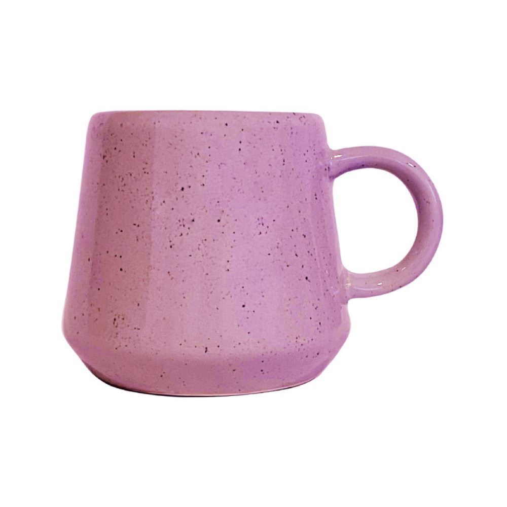 Caneca Cosmos Cerâmica Rosa Mellie - 300ML