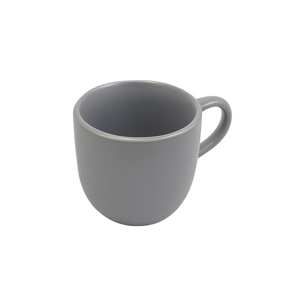 Caneca de Cerâmica Cinza Medina Hauskraft - 100 Ml