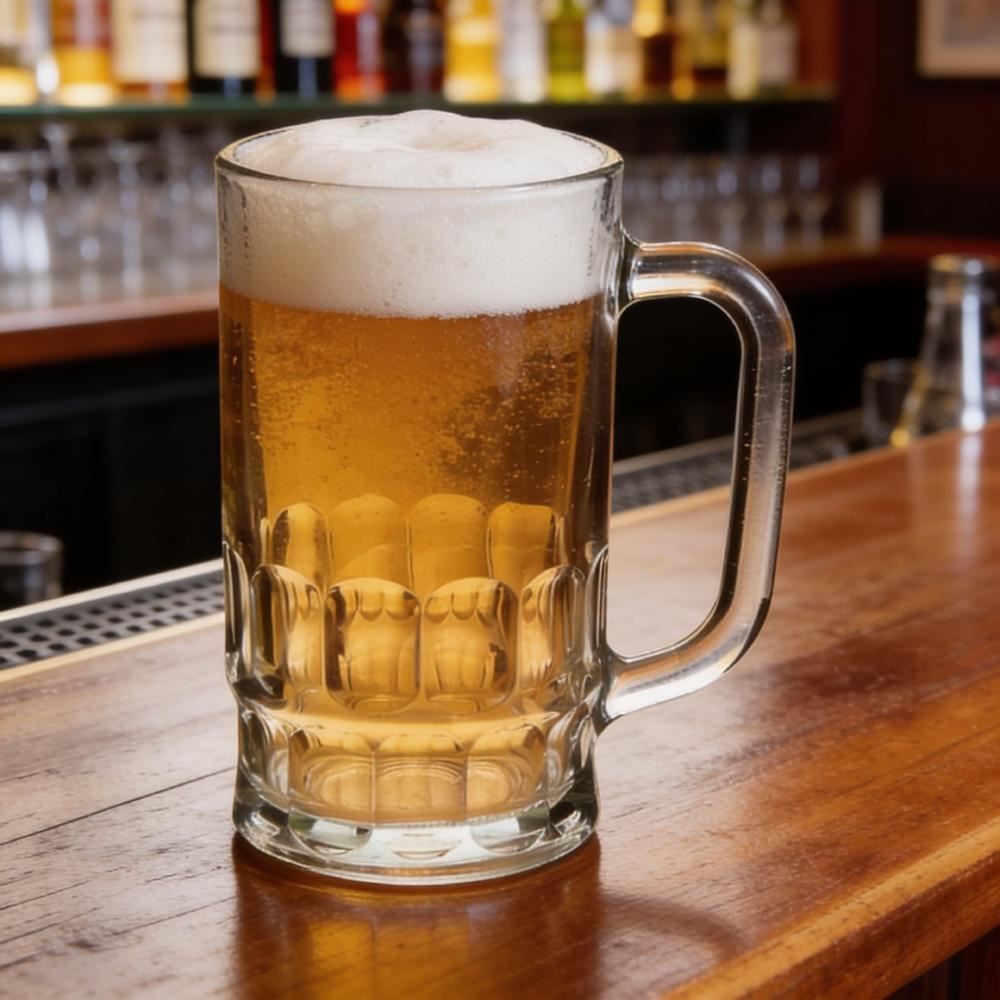 Caneca de Vidro Chopp 300Ml Hauskraft