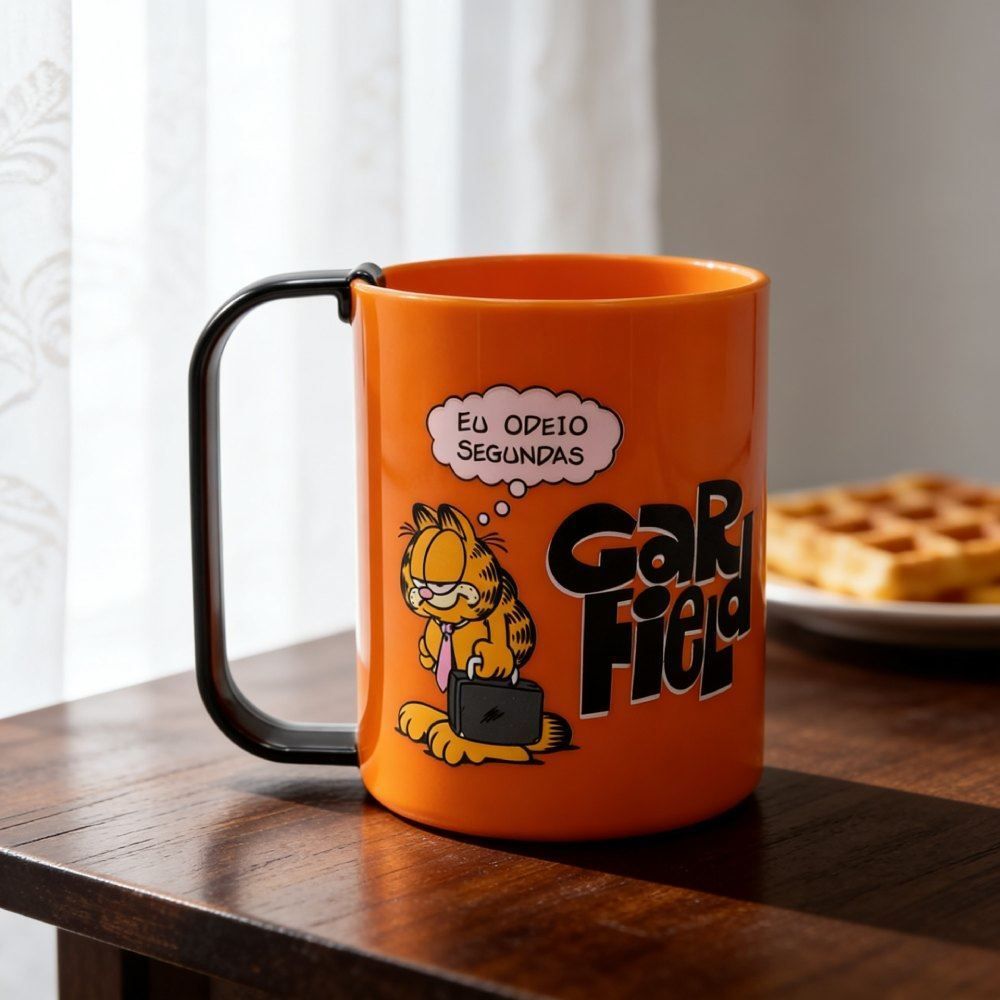 Caneca Personagens 350Ml Bandeirante - Garfield