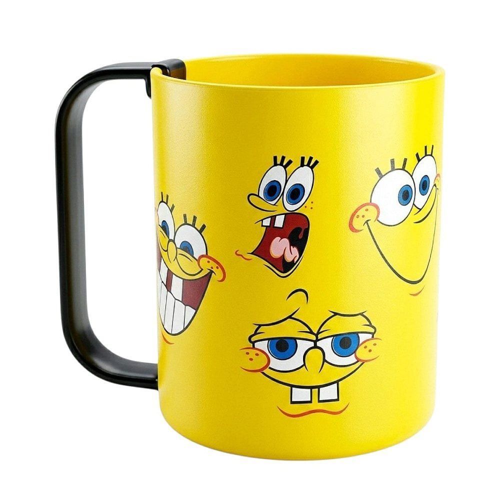 Caneca Personagens 350Ml Bandeirante - Bob Esponja