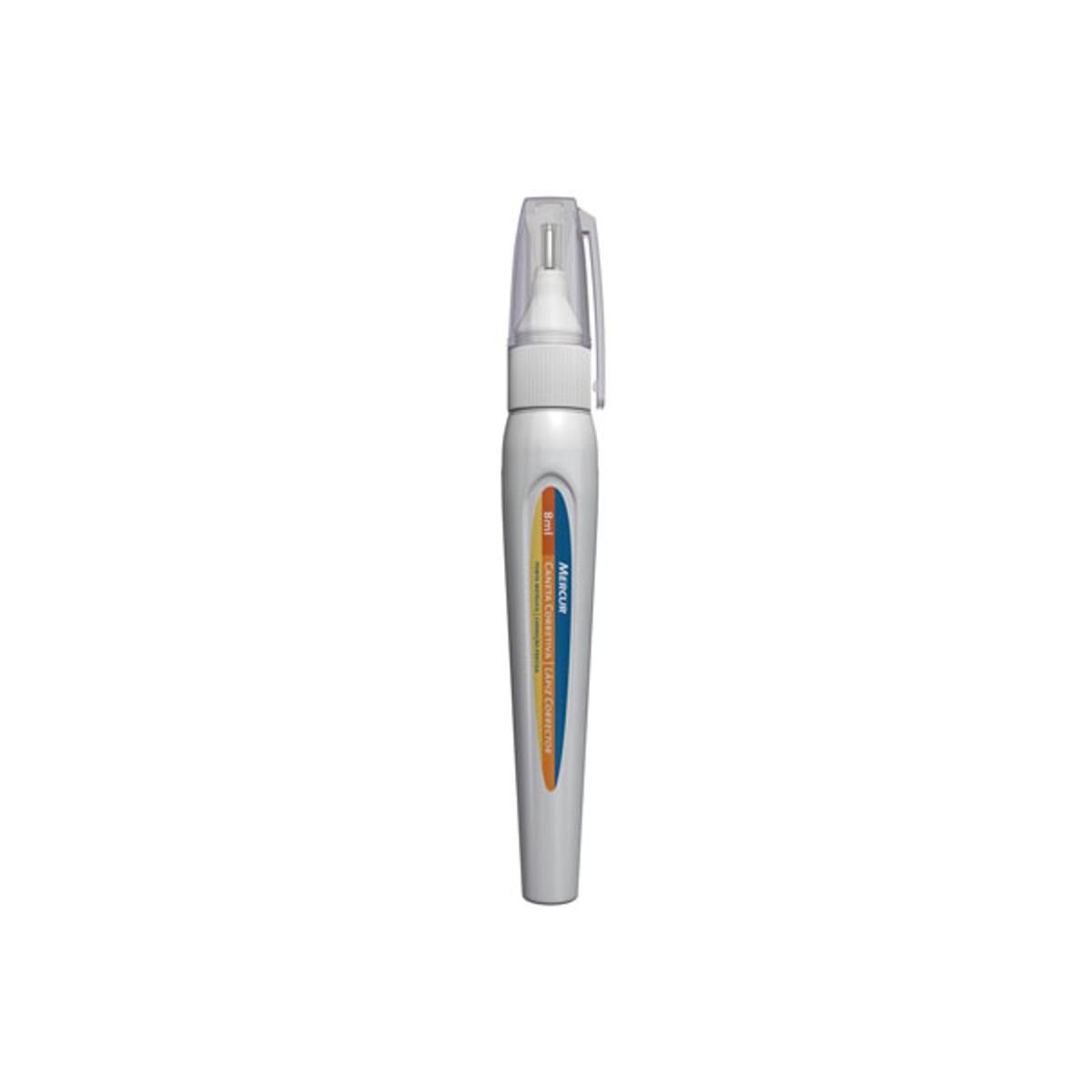 Caneta Corretiva 8Ml Branco Mercur - B01010203027