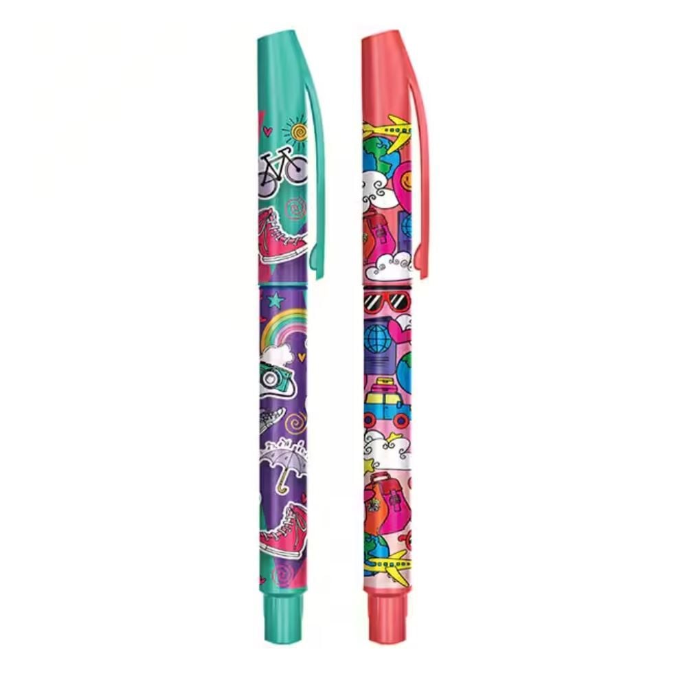 Caneta Esferográfica 1.0 Viagem Faber-Castell - 2 Cores
