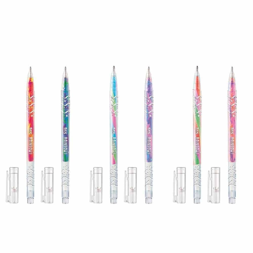 Caneta Gel Rainbow Tris - 3 Unidades