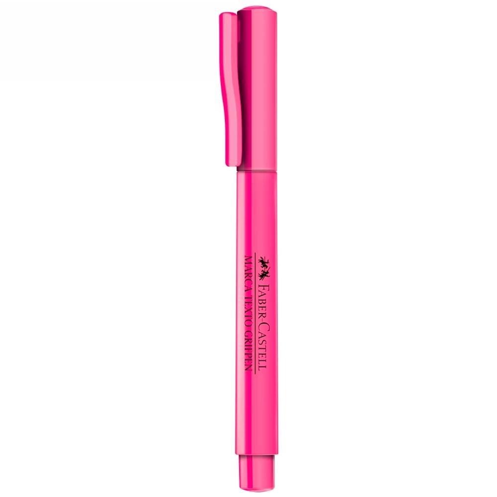 Caneta Marca Texto Grifpen Rosa Faber-Castell - SM/MTRSZF