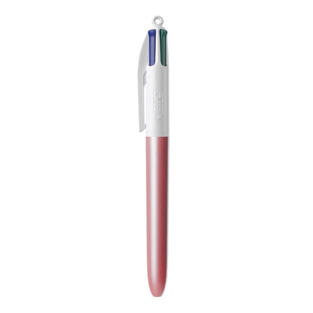 Caneta Retrátil 1.0 Perolado Bic - 4 Cores