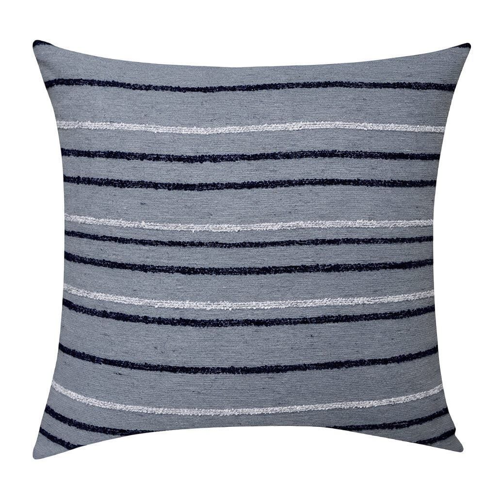 Capa de Almofada Listras Bérgamo 45X45cm Havan Casa - Cinza