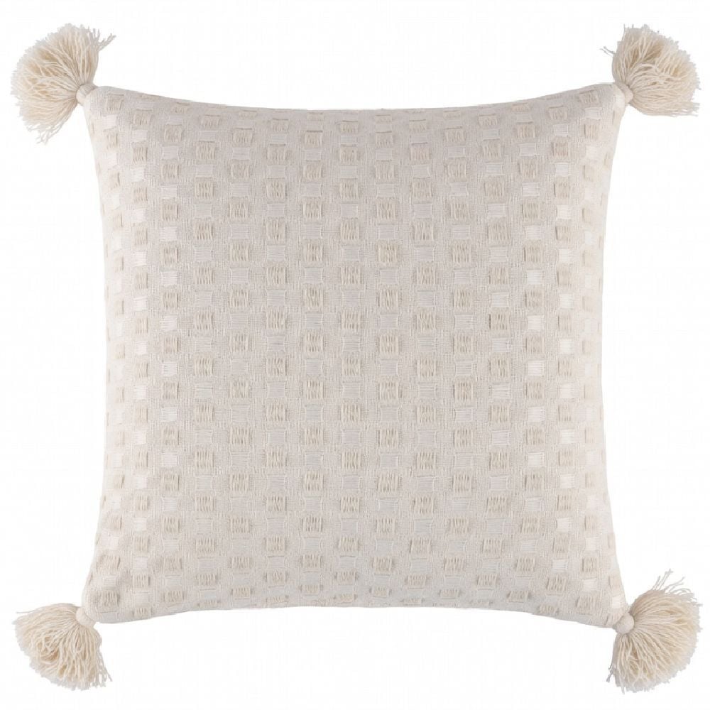 Capa de Almofada Provence 45X45 cm Havan Casa - Cru