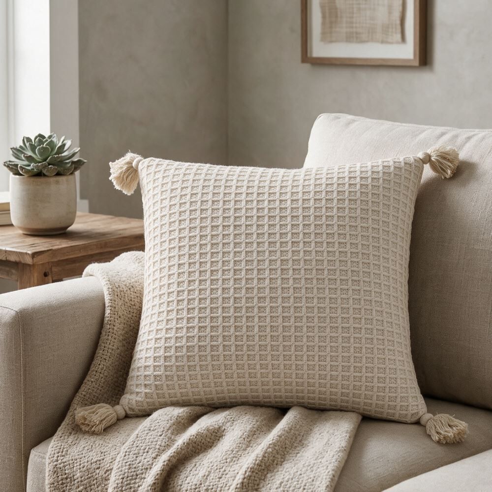 Capa de Almofada Valência 43X43cm Havan Casa - Off White