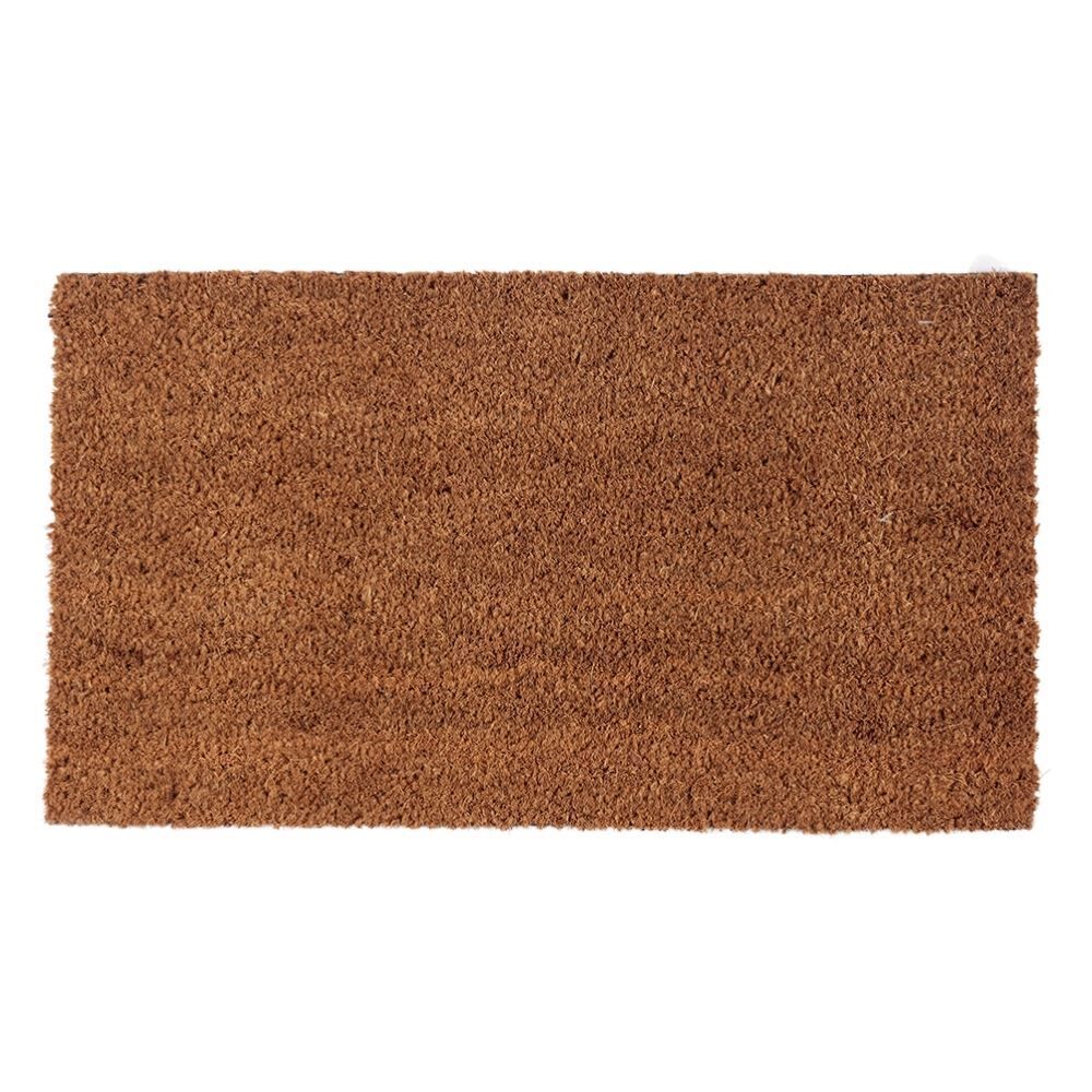 Capacho Fibra de Coco 33X60cm Mumbai Liso Havan Casa - Natural Liso