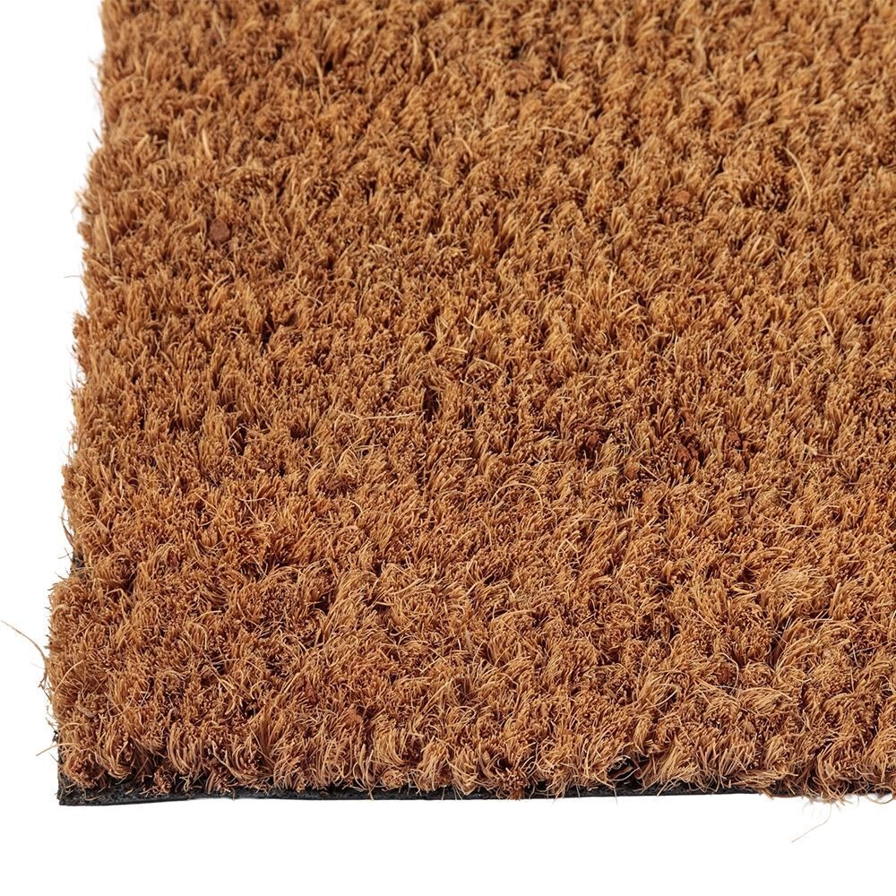 Capacho Fibra de Coco 33X60cm Mumbai Liso Havan Casa - Natural Liso
