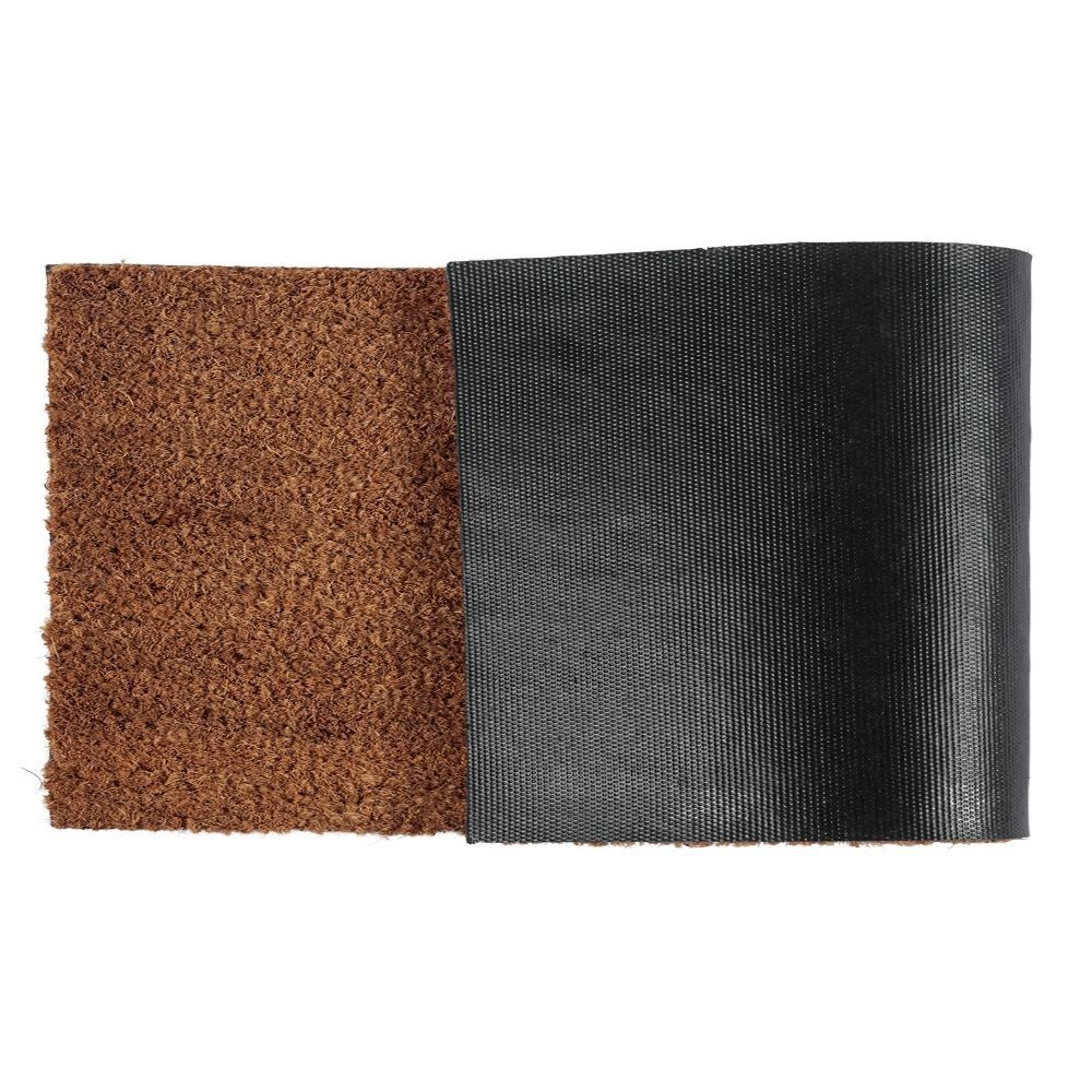 Capacho Fibra de Coco 33X60cm Mumbai Liso Havan Casa - Natural Liso