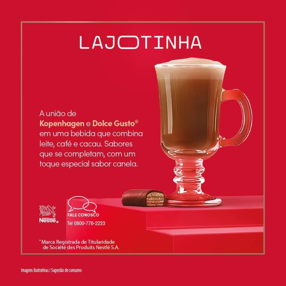 Cápsulas Kopenhagen Lajotinha Dolce Gusto - 10 Cápsulas