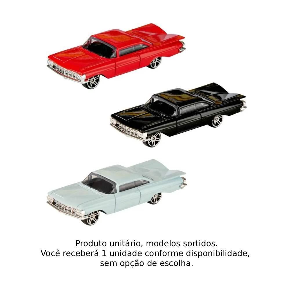 Carrinho Chevrolet Impala Sport Coupe 1959 em Metal Cks Toys - Sortido