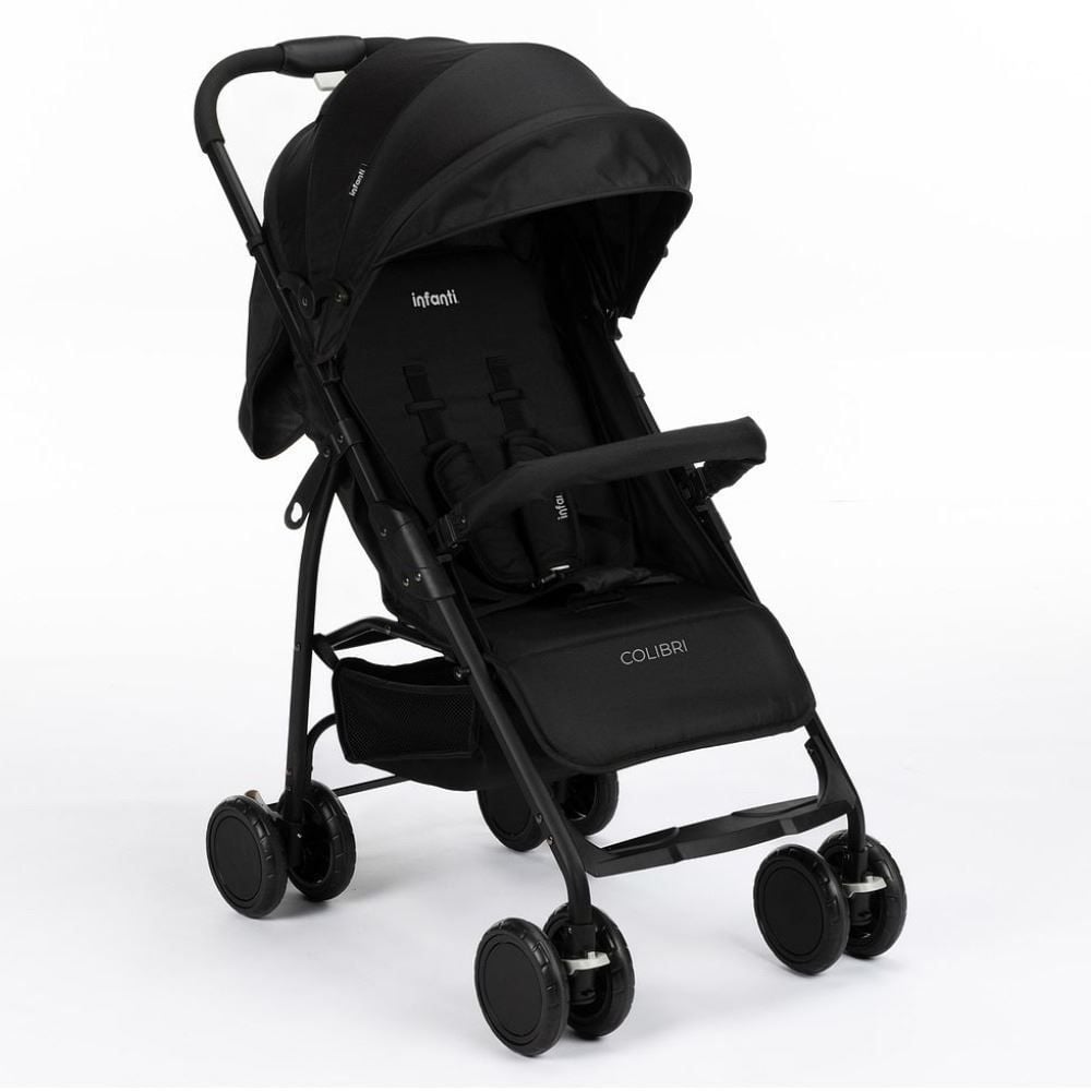 Carrinho de Bebê Colibri Infanti - Preto
