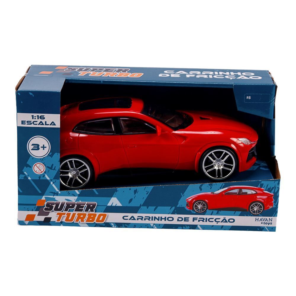 Carrinho de Fricção Vermelho Havan Toys