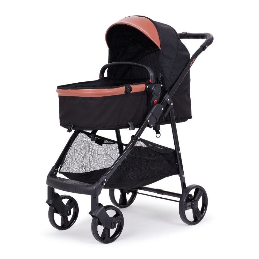 Combo Travel System Domus Carrinho Moisés com Bebê Conforto Tutti Baby