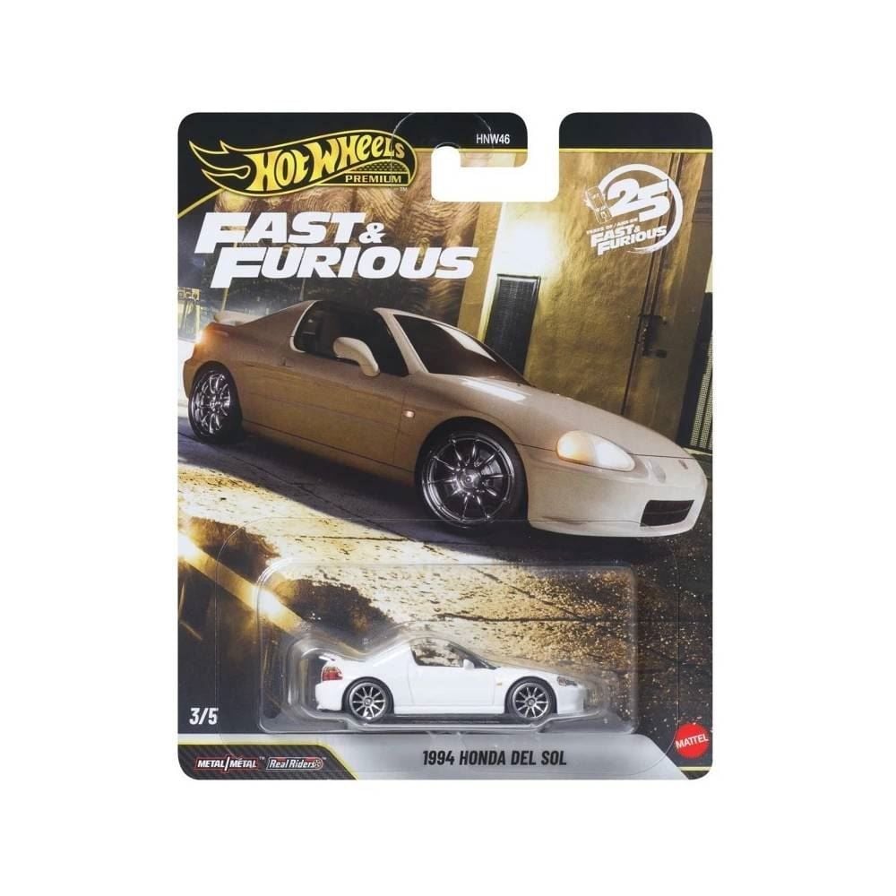 Carrinho Hot Wheels Fast e Furious 1994 Honda Del Sol Mattel Jhw63