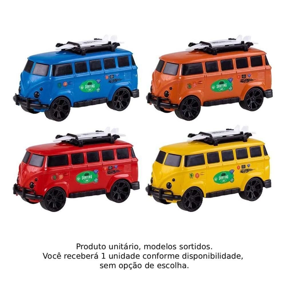 Carrinho Kombi Swell Orange Toys - Sortido