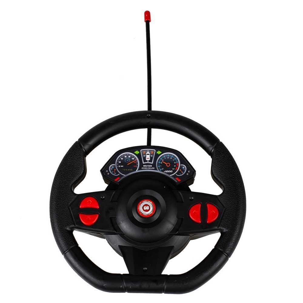 Carro Com Controle Remoto Racing Raptor Vermelho Multikids - BR1336