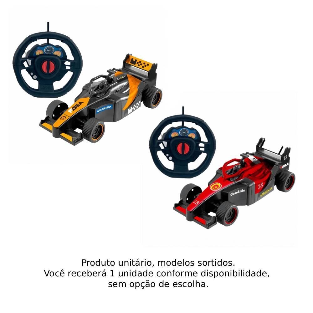 Carro de Controle Remoto Fórmula Gsa Candide - Sortido