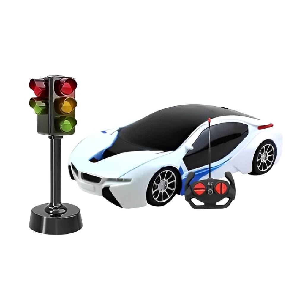 Carro De Corrida Controle Remoto Com Luz Multikids - BR2138