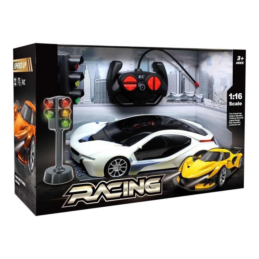 Carro De Corrida Controle Remoto Com Luz Multikids - BR2138