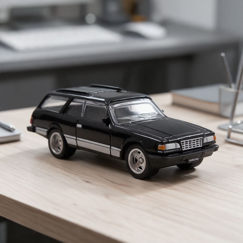Carro em Metal Chevrolet Caravan 1989 - Cks Toys
