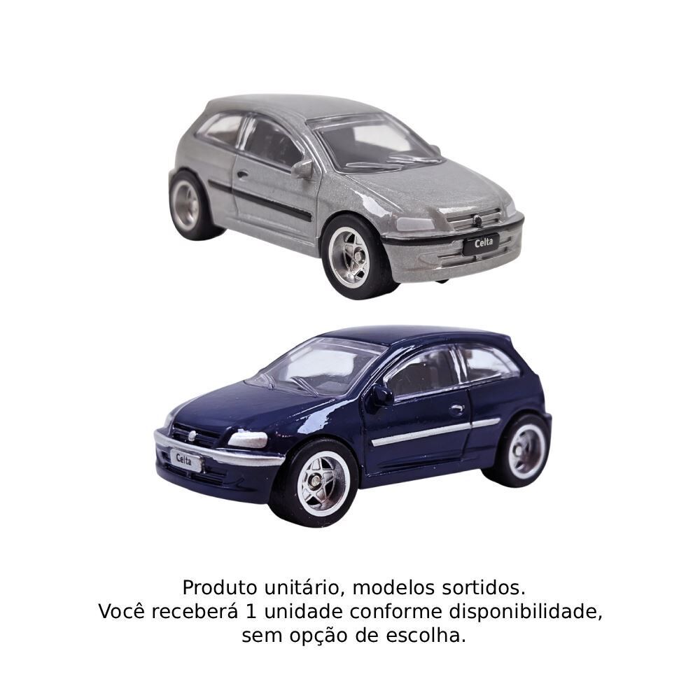 Carro em Metal Chevrolet Celta 1.0 2000 - Cks Toys
