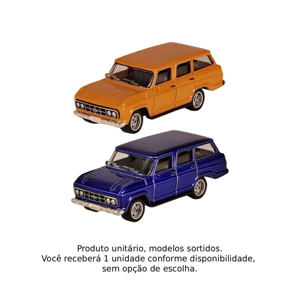 Carro em Metal Chevrolet Veraneio 1968 - Cks Toys