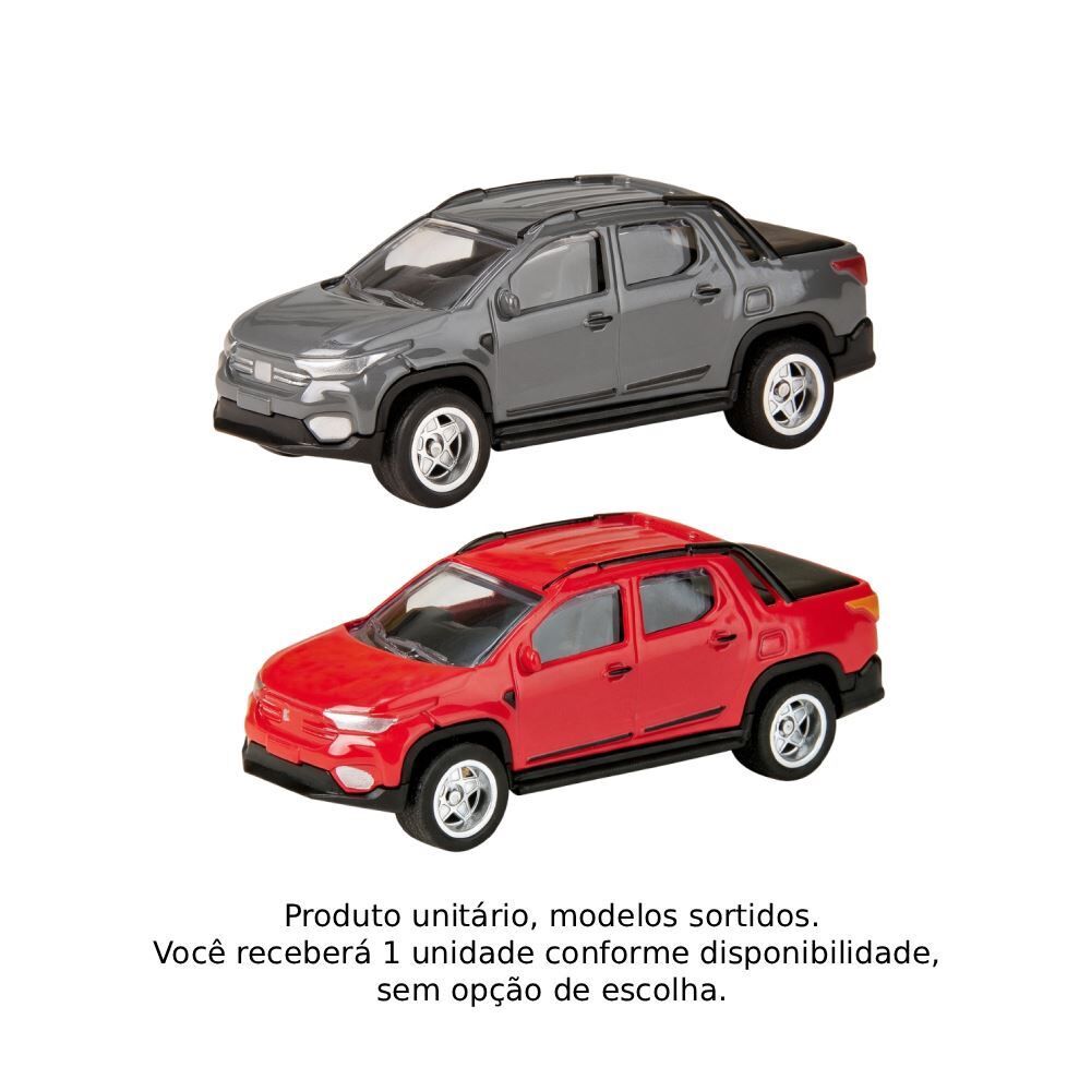 Carro em Metal Fiat Strada - Cks Toys