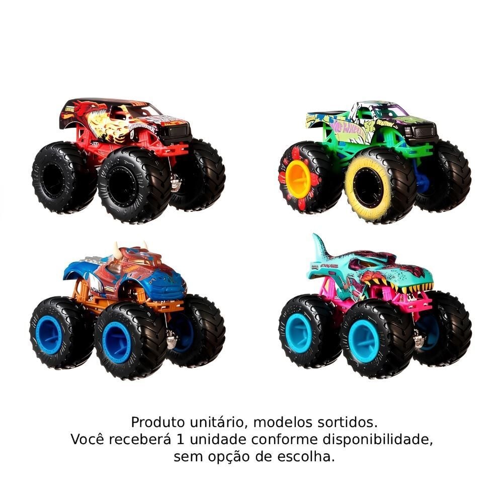 Carrinho Hot Wheels Monster Trucks Mattel - Sortido