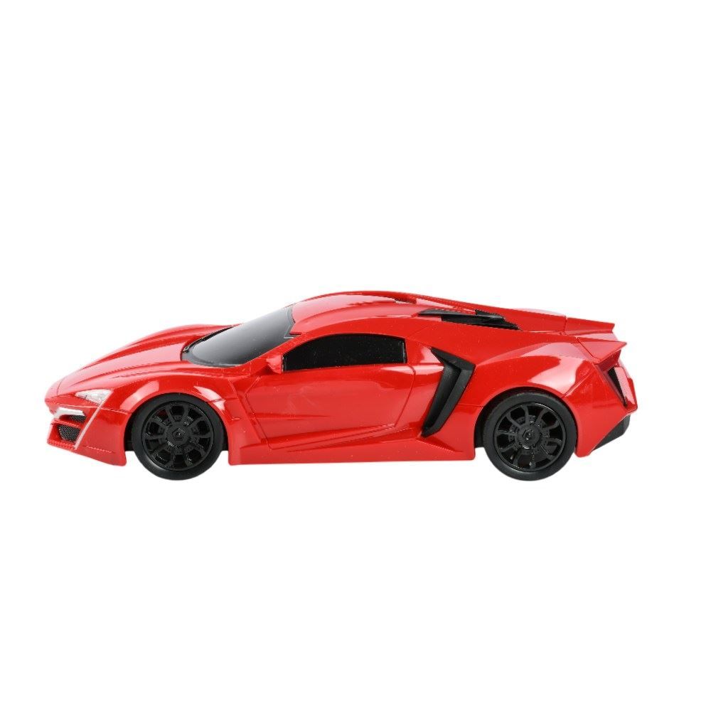 Carro Vermelho com Controle Remoto e Pedal Havan Toys - HBR0908