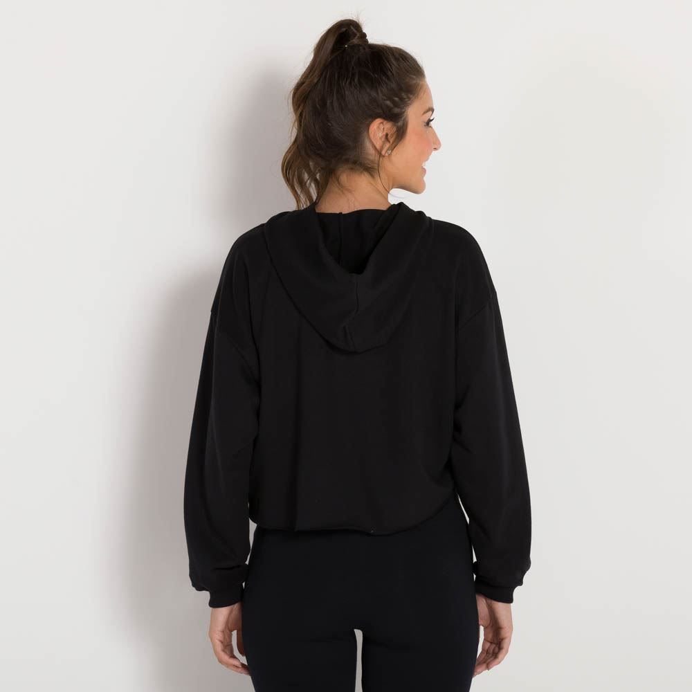 Casaco Cropped Moletinho Comfort Fila