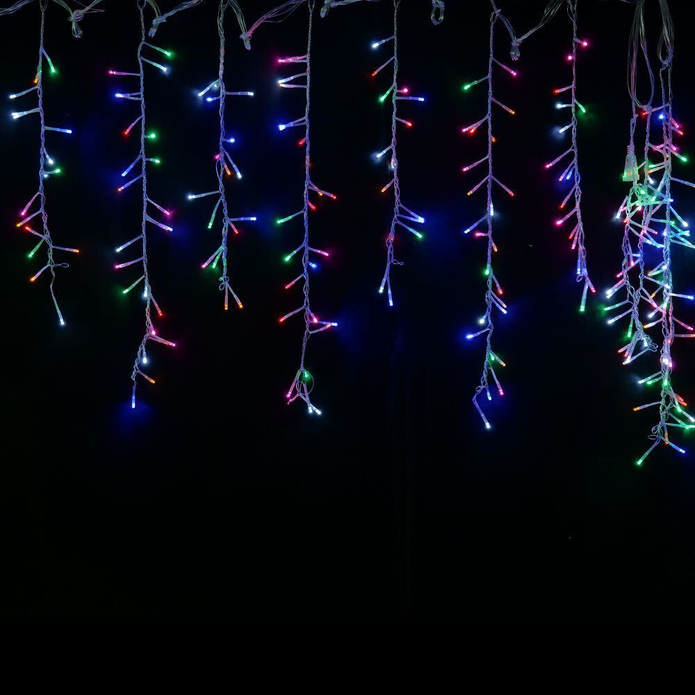 Cascata Luminosa 480Leds Coloridas 0,6X6,9M Lumina - 220V