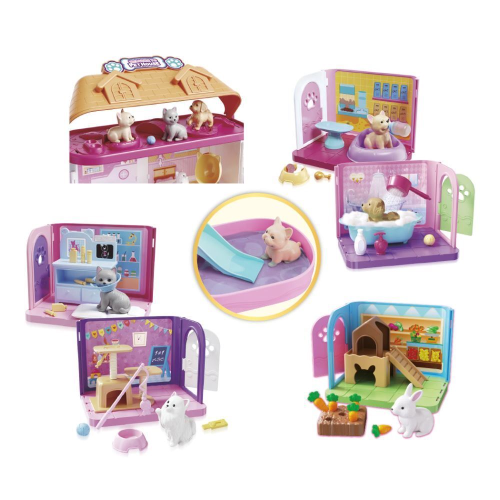 Casinha Pet House Pimpi Brinquedo Infantil com Acessórios Maral - 70010