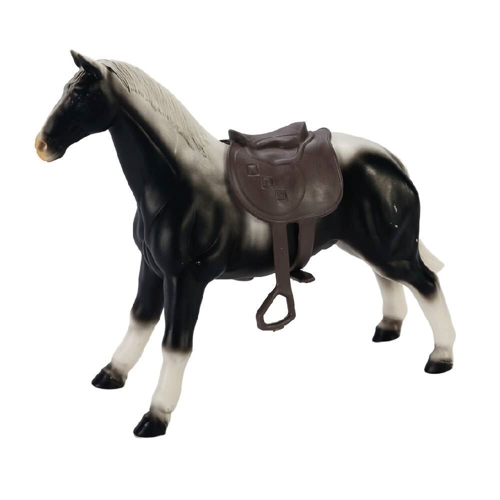 Cavalo de Brinquedo Malhado com Sela Premium Db Play