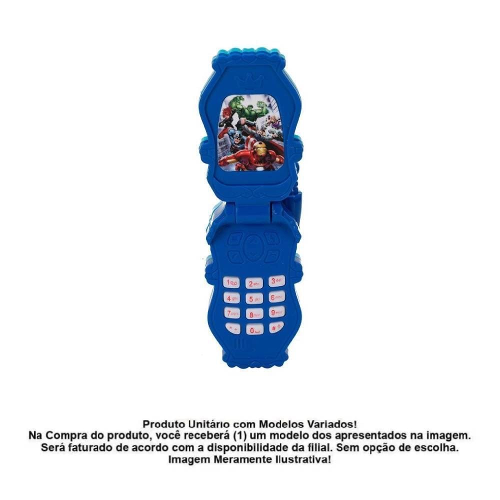 Celular Flip Avengers Etitoys - YD-107