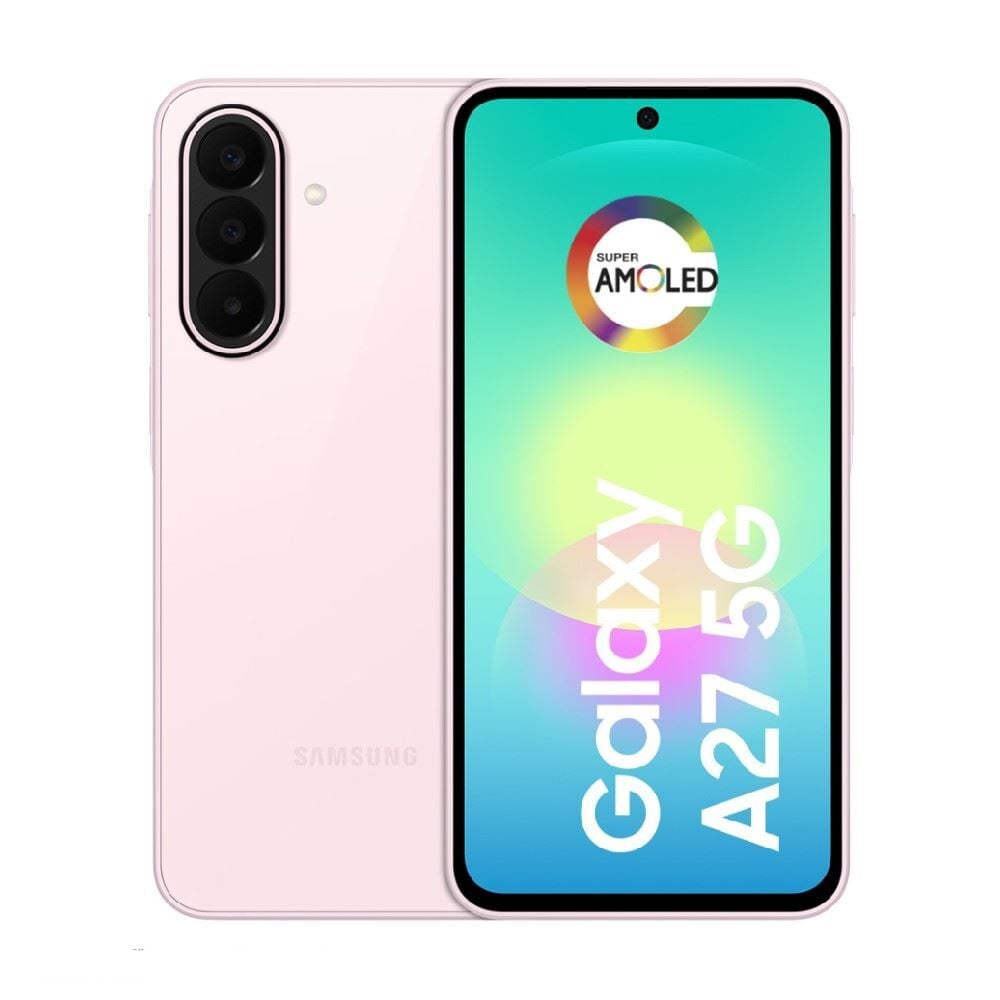 Celular Samsung Galaxy A27 5G 128Gb 6Gb Ram Câmera 50Mp Recursos Ai - Rosa