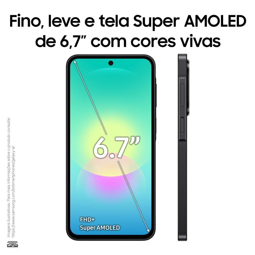 Celular Samsung Galaxy A27 5G 256Gb 8Gb Ram Câmera 50Mp Recursos Ai - Rosa