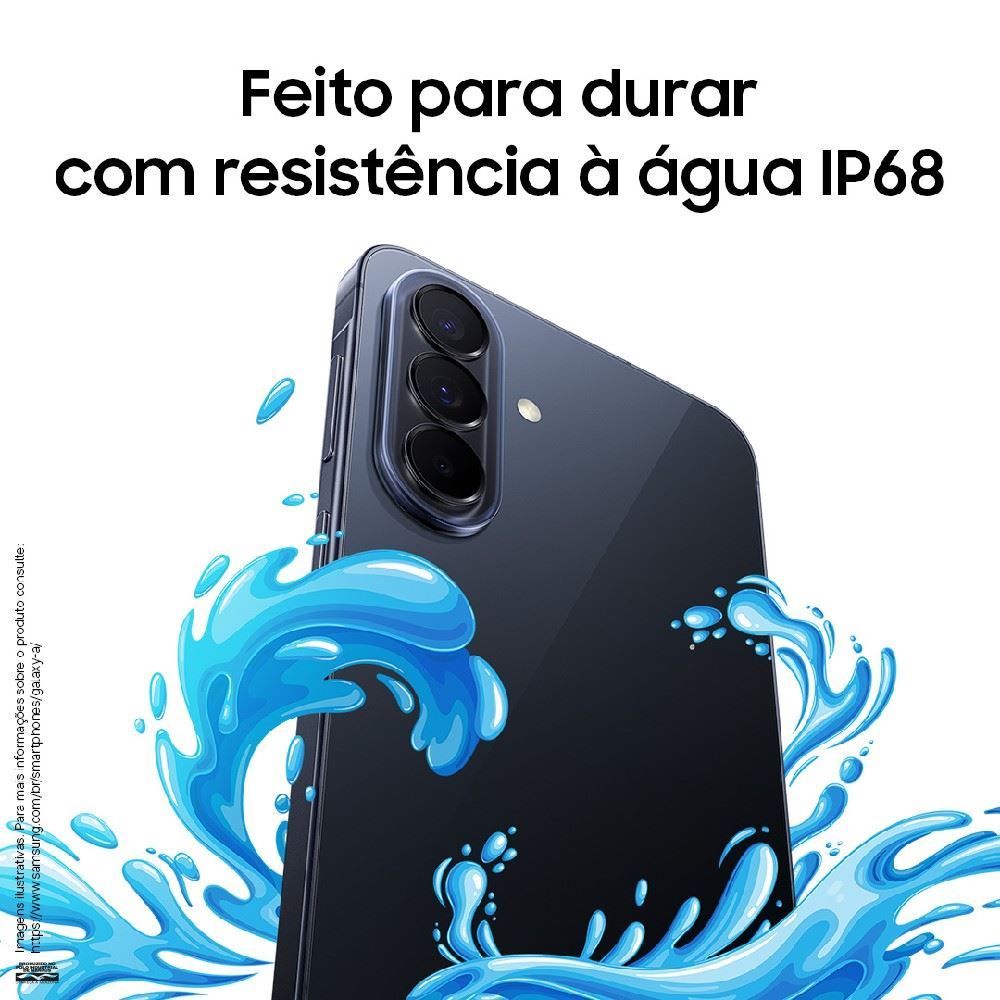 Celular Samsung Galaxy A57 5G 256Gb 8Gb Ram Recursos Ai Câmera 50Mp - Azul Claro